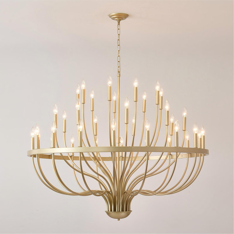 Lustre 47 po Gold Farmhouse 