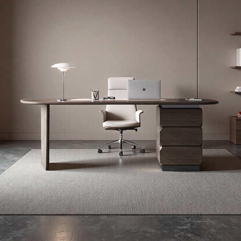 Bureau moderne, H 29,53 po x l 78,74 po x P 27,56 po