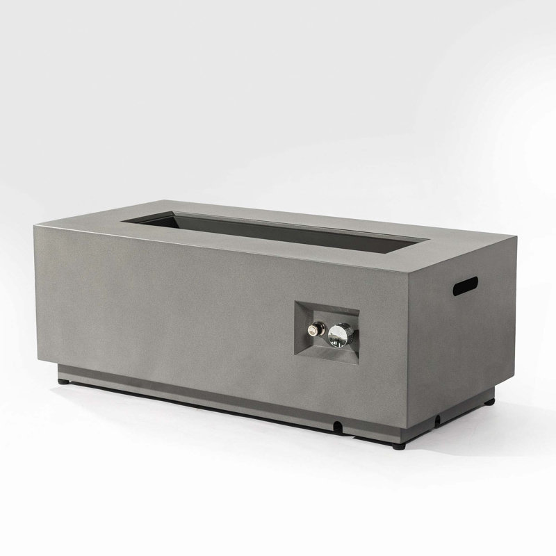 Outdoor Fire Pit Propane Fire Table with Tank Holder