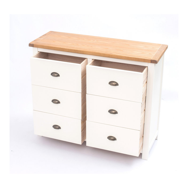 110cm W 6 - Drawer Chest of Drawers