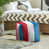 Rouge / blanc / bleu poudre