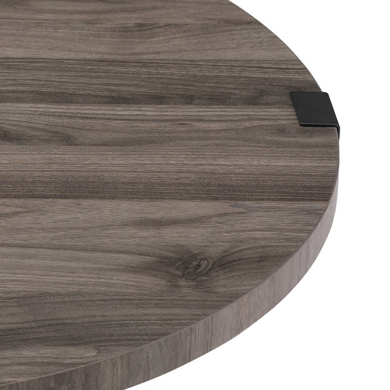 Ensemble de tables basses 3 pièces Paramus e, Gris ardoise