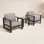 Dulcie 2-Person Sunbrella® Patio Seating Group