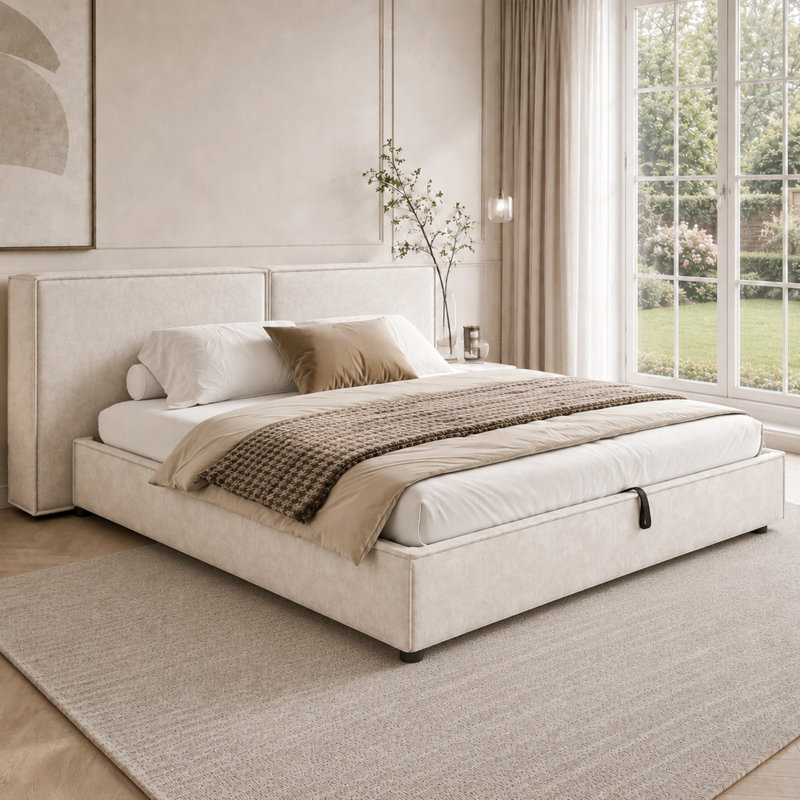 Upholstered Super King (6') Ottoman Bed