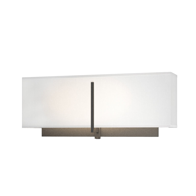 Applique murale encastrée 2 lumières Exos, Anna ton naturel, Fer naturel