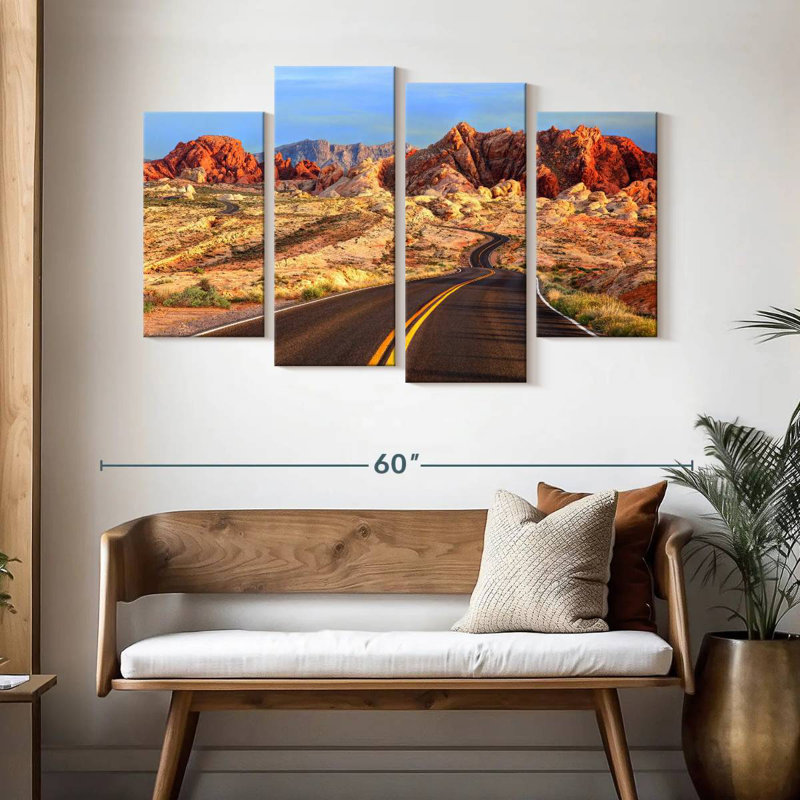 Mehar Highway In Valley Of Fire, H 32 po x l 52 po
