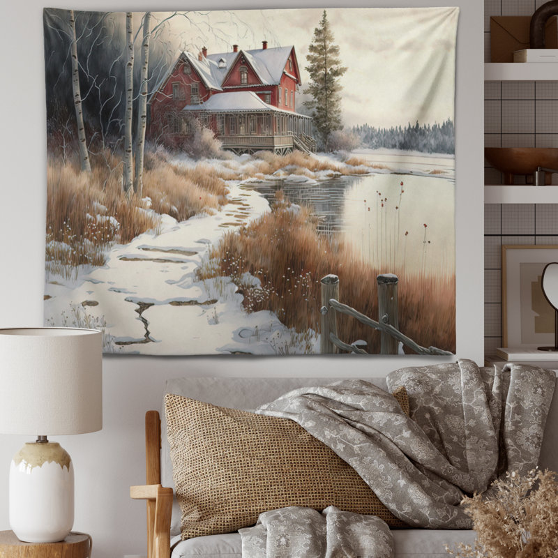 Polyester Tapestry, 32" H x 39" W