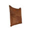 Canada 20" Natural Hide Throw Pillow, Chestnut-2046171484