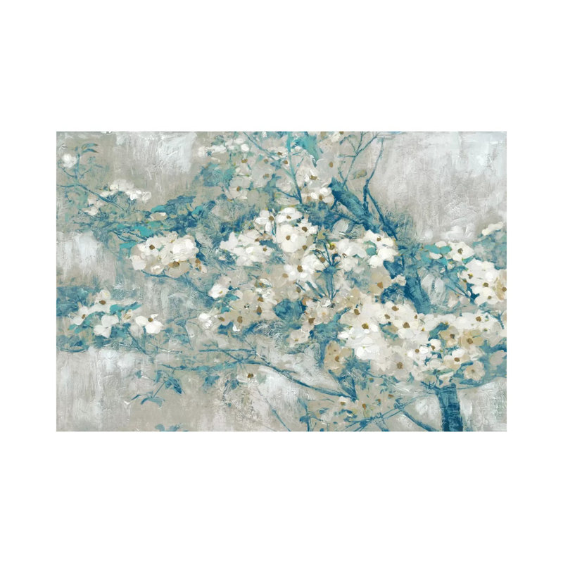 Dogwood Bloom II by Edward Selkirk - Wrapped Canvas Painting, 152.5 cm H x 101.5 cm W