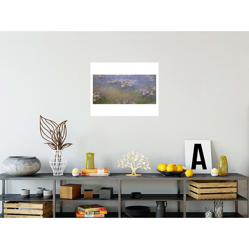 Nymphéas par Claude Monet - Impression giclée, H 22 po x l 28 po
