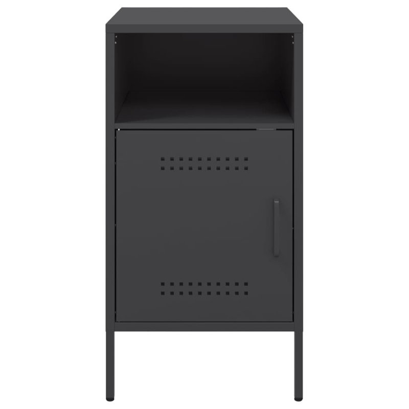 Armoire de chevet vidaXL, Noir