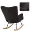 Chaise berçante rembourrée Modern-863476403