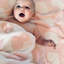 Couverture pour bébé Heart Chenille