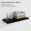 Étagère murale flottante 2 pièces, profondeur 9,3 po, fixation murale-686325964-686532429