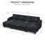 Canapé-lit modulaire avec housse de coussin Anjana-444914741