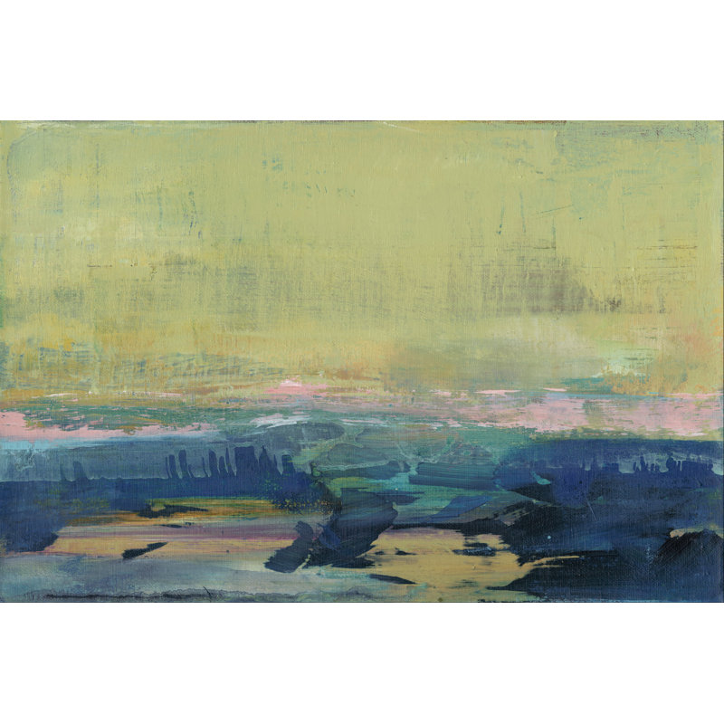 Vintage Landscape I by Jodi Fuchs - Wrapped Canvas Painting, 61cm H x 91cm W