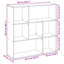 103.5cm H x 102cm W Bookcase-105619723