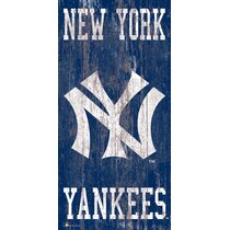 Custom NY Yankees Retired Numbers Wooden Wall Art Decor Maple Walnut  18.5x8x1.5