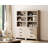 74" Tall Bookbookshelf, Large Farmhouse Bookcase With 3 Drawers Set Of 2, Wood Bookshelves Storage Cabinets For Living Room, Home Office, Library, Beige-1594478273