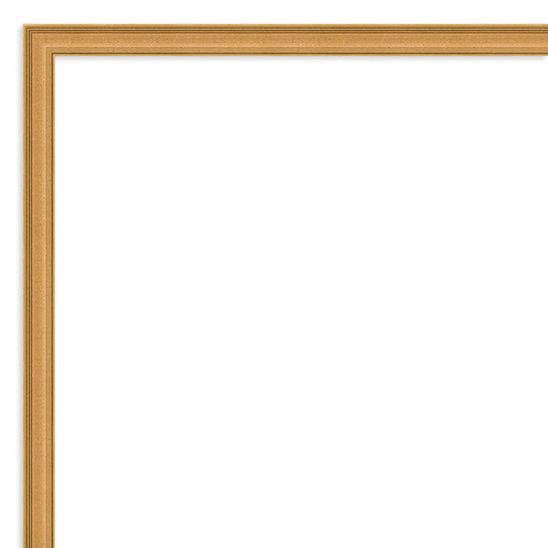 Miroir mural de salle de bain Phoebe, Or Edith