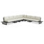 Canapé modulaire d'extérieur avec coussins Kirit 157-88140390-88140392