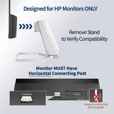 VESA Adapter for Compatible HP Monitors