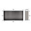 Niche de douche de salle de bain l 25 po x H 13 po, niche murale rectangulaire en acier inoxydable, noir bronze industriel-98468845