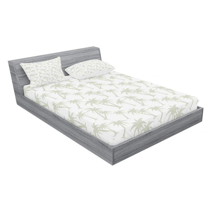 Microfiber Sheet Set, Queen Sheet Set with Fitted Sheet