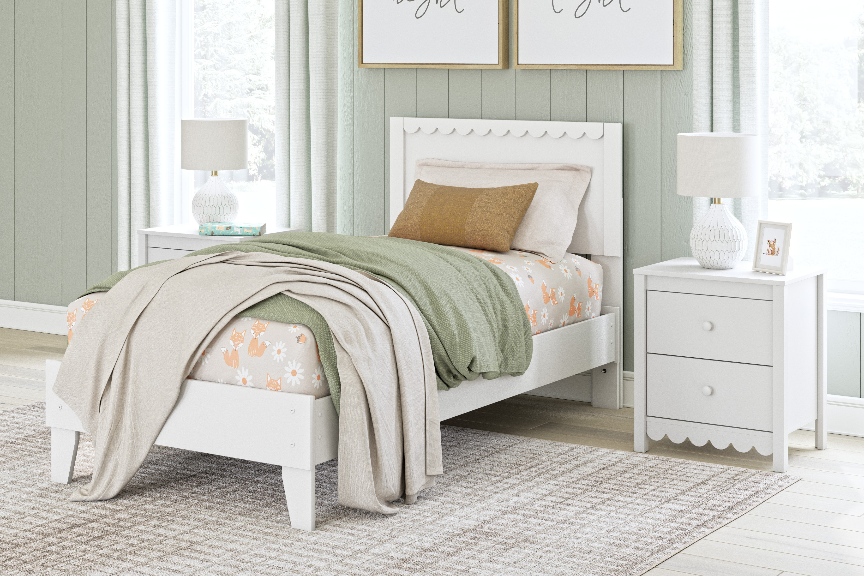 Hallityn - Platform Bedroom Set