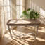 Table console Alcott en sapin massif, dimensions : 107 cm (L) x 36 cm (P) x 77 cm (H)