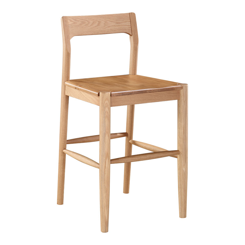 Bar and Counter Stool, Natural, Counter Stool (26" Seat Height)