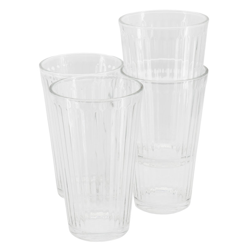 16oz disposable cups 16oz Clear Plastic Cups for Cold Drinks no lids, PET BPA Free main image 0