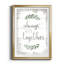 «Always Better Together», reproduction d'art textuel sur papier encadré-1449503385-1449503386