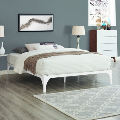 Ollie Steel Slatted Bed Frame