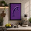 Leaping Dolphin Minimalist - Wrapped Canvas-922508260-922508270