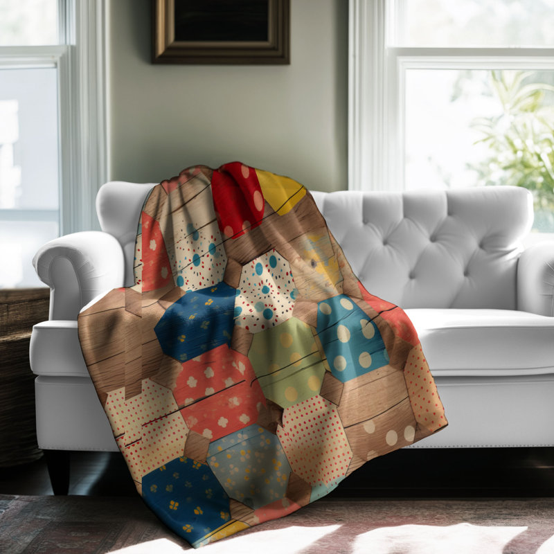 Bois à motifs - couverture 1 pièce, L 80 po x l 60 po