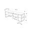 Unfinished TV Stand for TVs up to 55"-1889719127