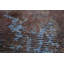 Tapis bleu à motif abstrait All-Over 10 x 13