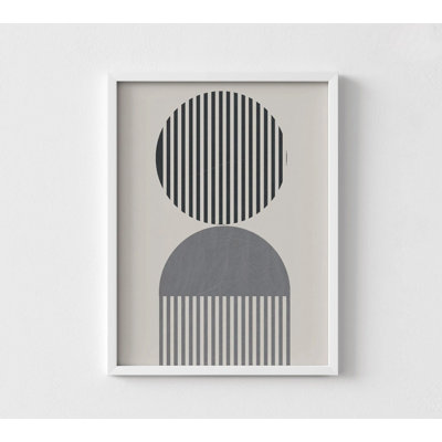 Abstract Human Body Shape Neutral Room Decor, Public Restroom Wall Decor, Grey Geometric Poster Print, Hallway Wall Art Poster
