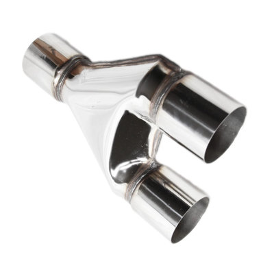 Universal Stainless Steel Y-Pipe Adapter for Intercooler and Exhaust Systems
