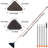 Cleaner Mop With Long Handle Cleaning Tool With 6 Replacement Pads