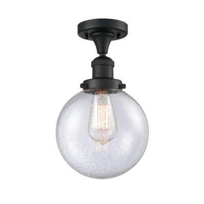 Adelaida Glass Semi Flush Mount