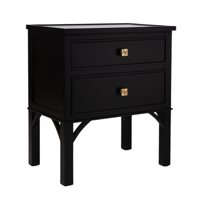 Jackie 2 - Drawer Solid Wood Nightstand