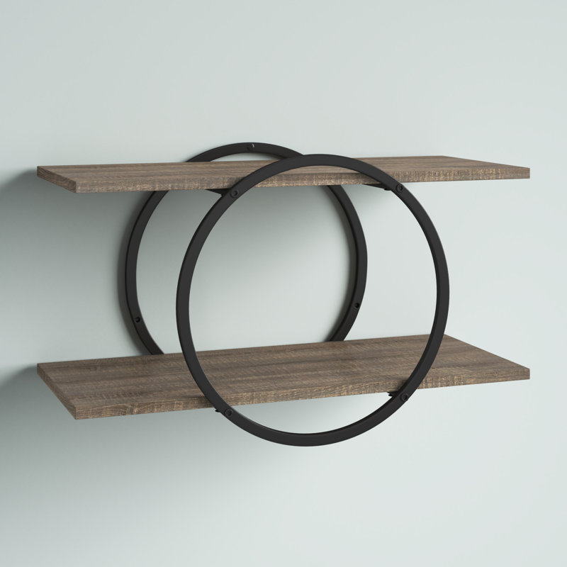 Amaru 2 Piece Rectangular Tiered Shelf