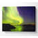 Northern Lights River Flow - Wrapped Canvas Print