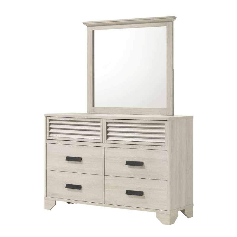 Miroir Sarter blanc (miroir seulement), Blanc