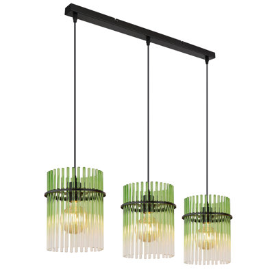 Decole 3 - Light Matte Black Pendant