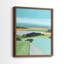«Bright Coloured Countryside III», reproduction encadrée de qualité supérieure - prête à être accrochée - aucun clou requis - aucun clou requis-522267057-522267059