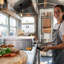 Four à pizza électrique de comptoir WeChef 1700W pour pizza commerciale de 16 po