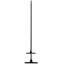 Écran d'intimité extérieur et intérieur en métal H 76 po x l 48 po, écran d'intimité décoratif autoportant pour terrasse de balcon sur terrasse, panneaux de clôture d'intimité pour jardin extérieur PS105 NOIR-119010659